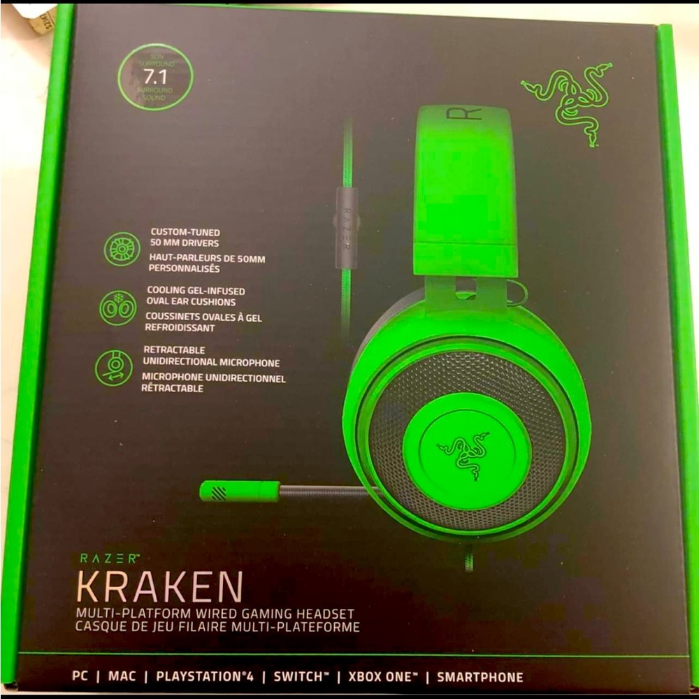 BRAND NEW Razer Kraken Gaming Headset - PACKAGE INTACT
